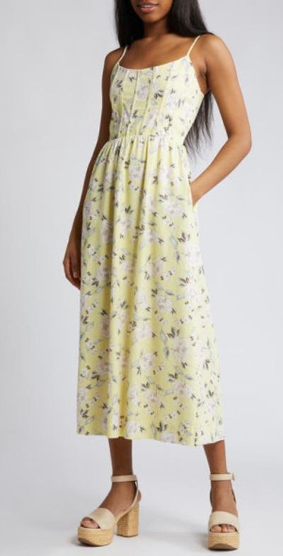 charles henry ruched tiered dress Charles henry peach midi