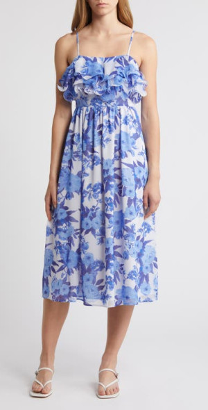 chelsea28 ruffle dress