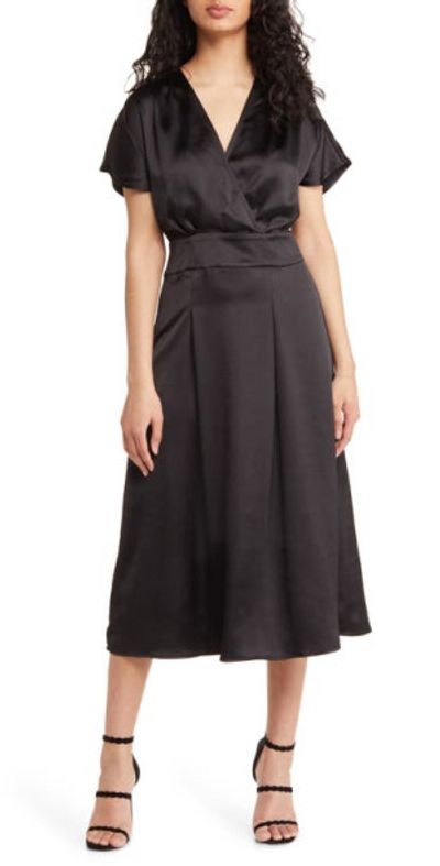 nordstrom black satin dress Cocktail Nordstrom Black Off The Shoulder Dress Black Off The Shoulder Evening Dress Miss Circle Women Stella Black
