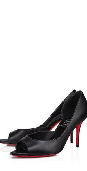 Christian Louboutin - Apostropha Half d'Orsay Peep Toe Pump in