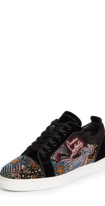 Christian Louboutin - Louis Junior Starlight Low Top Sneaker in