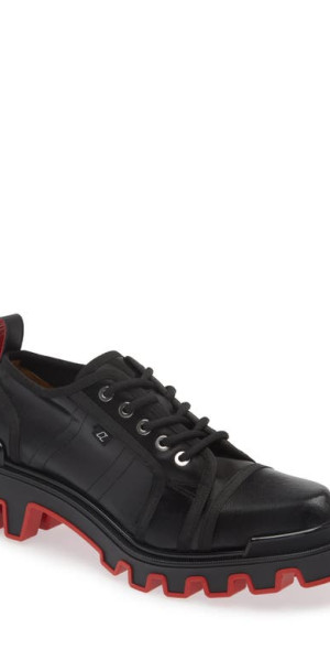 Christian Louboutin - Panamic Dune Derby in Bk01 Black at Nordstrom