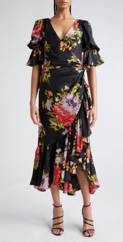 cinq a sept maxi dress Charming Paisley Teresa Halterneck Maxi Dress