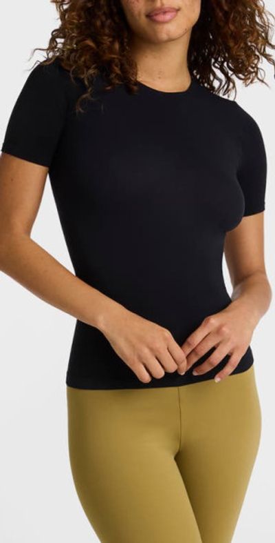 Commando Commando Ballet Body Short Sleeve T-Shirt in Black at Nordstrom