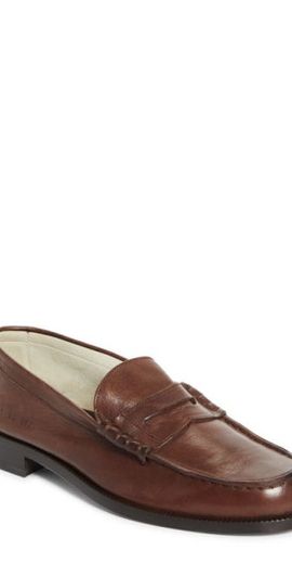 Common Projects Common Projects Soft Penny Loafer in Brown at Nordstrom, Size 11Us