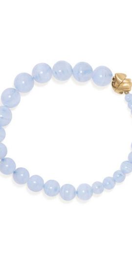 COMPLETEDWORKS COMPLETEDWORKS Tidelands Blue Lace Agate Bracelet in 18Ct Gold Plated at Nordstrom
