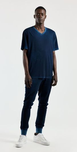 COTTON CITIZEN COTTON CITIZEN Classic V-Neck Tee in Vintage Navy at Nordstrom, Size Small