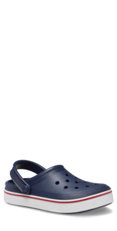 CROCS CROCS Kids' Crocband Clog in Navy/Pepper