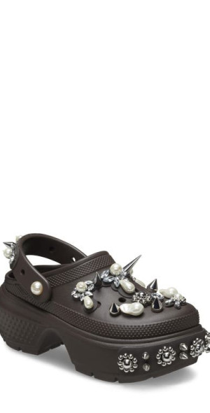 CROCS - x Simone Rocha Stomp Platform Clog in Black at Nordstrom