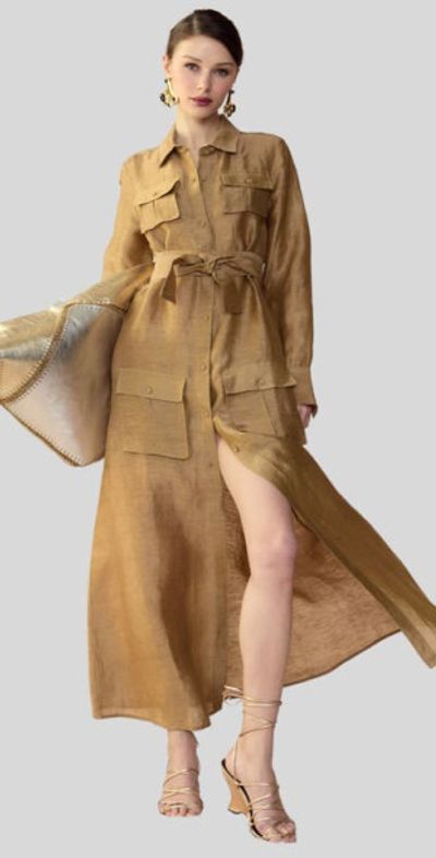 chinese dress ladies Cynthia Linen Dress Element Blue – with reversible neckline – Kelsey  Collective