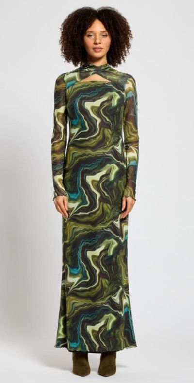 Daska Daska Nasira Dress in Abstract Print at Nordstrom, Size X-Small