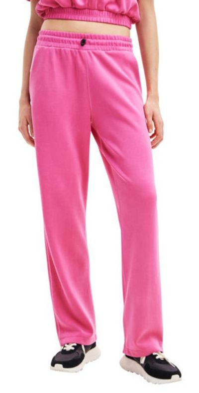 Desigual Desigual Elastic Waist Pants in Pink at Nordstrom