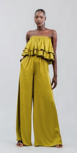 DIARRABLU DIARRABLU Wairu Top in Ayel Olive at Nordstrom, Size X-Small