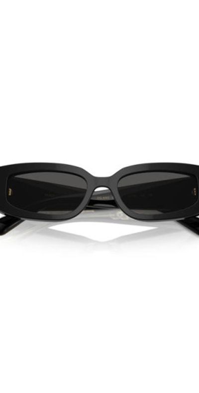 Dolce & Gabbana - 54mm Cat Eye Sunglasses in Black Grey display picture 1