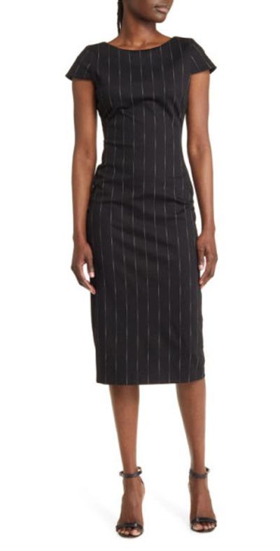 dress the population marcella Marcella Chevron Sequin Dress Dress the Population