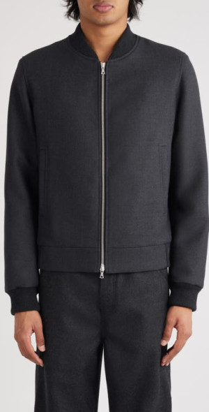 ジャケット・アウター Dries Van Noten Vanny Wool Bomber Jacket Dries Van Noten - Vanny Wool Gabardine Bomber Jacket in