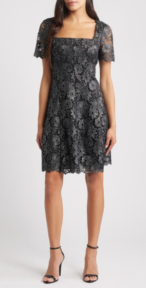 Short Sleeve Nordstrom Rack Fit And Flare Dress Adrianna Papell