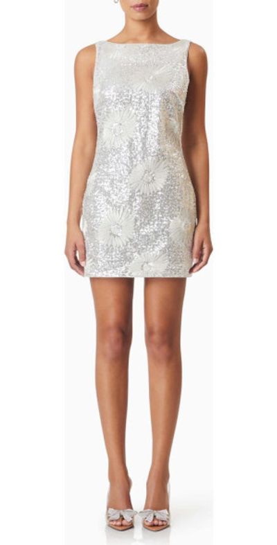 lilou embroidered dress Floral Embroidered Shift Dress – Turquoise Peacock Boutique main image 0