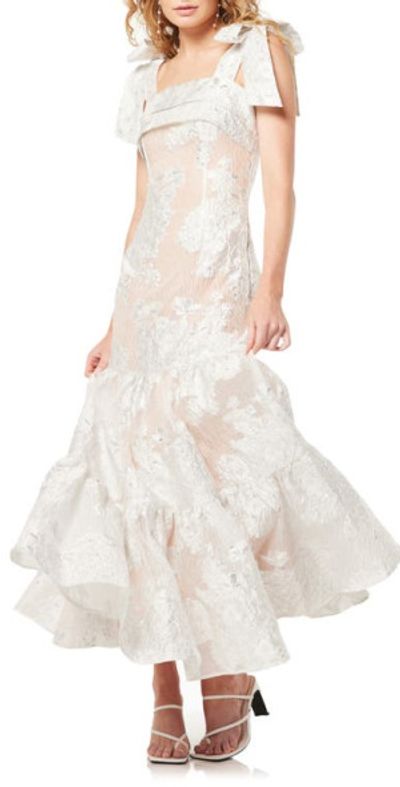 nordstrom ivory lace dress Lace White Dresses