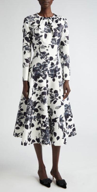 nordstrom black and white dress Black/White Colorblock Asymmetrical Dress L/XL