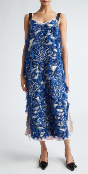 LE’RURE Meandering Jacquard pencil dress LE'RURE Meandering Jacquard pencil dress