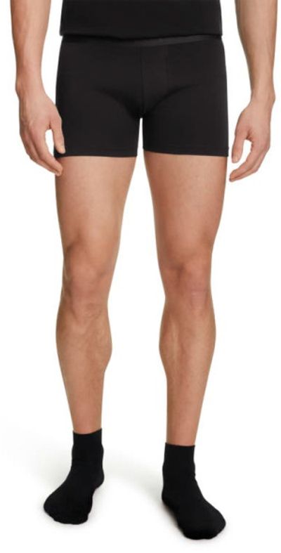 Falke Falke 2-Pack Daily Comfort Cotton Blend Boxer Briefs in Black at Nordstrom, Size Small