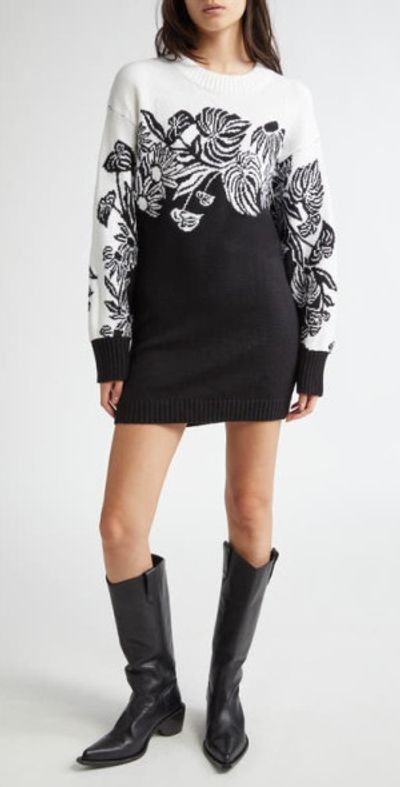 farm rio sweater dress Tucano Kambo Knit Sweaterdress  Get the best of (outf)it FARM Rio Tropical Garden Sweater
