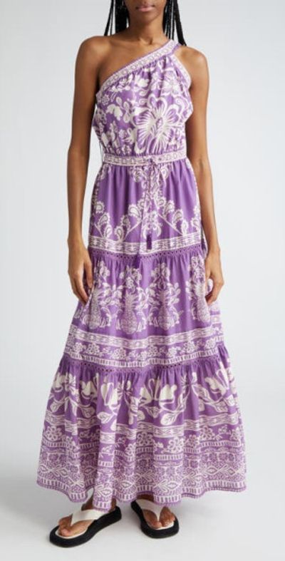 white christmas dresses Hollis Dress Cotton Voile in Sapphire Garden White| Jude Connally S / Sapphire Garden White main image 1
