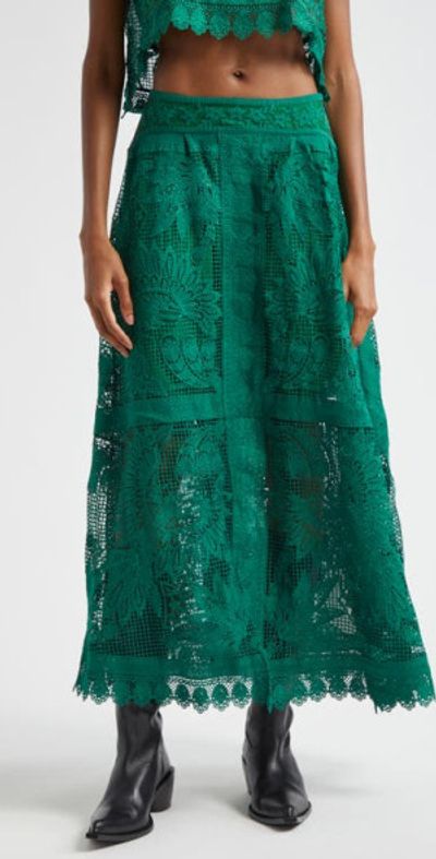 farm rio toucan tree green dress Toucan Tree Green Dress main image 1