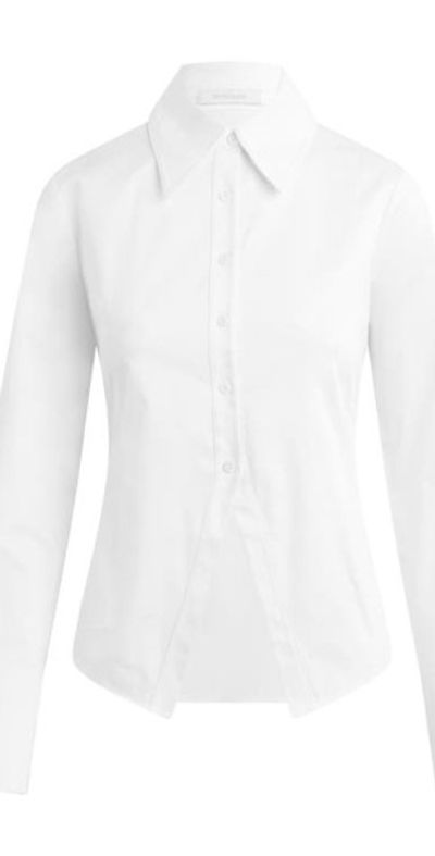 Favorite Daughter - The Don't Waist Time Lace-Up Shirt in Bright White at  Nordstrom, Size X-Small