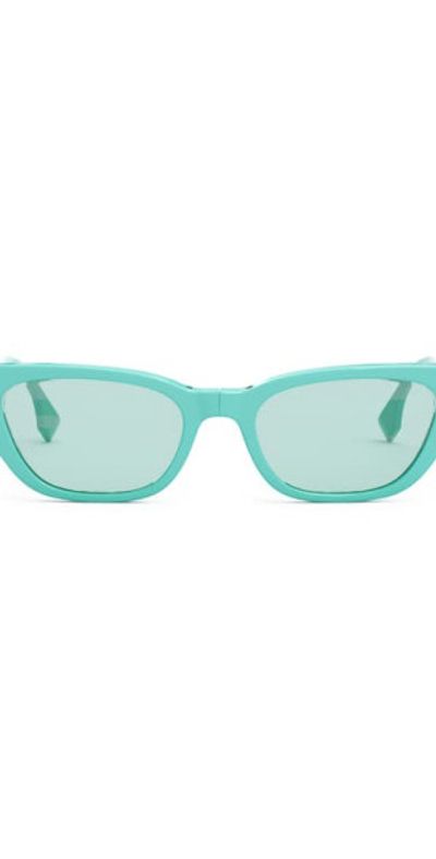 Fendi - The Baguette Anniversary 53mm Cat Eye Sunglasses in  display picture 1