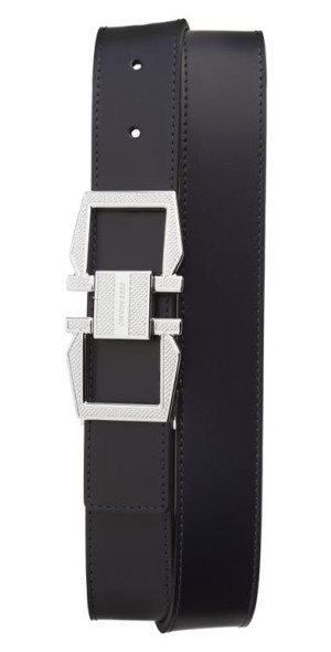 salvatore ferragamo double gancio reversible leather belt