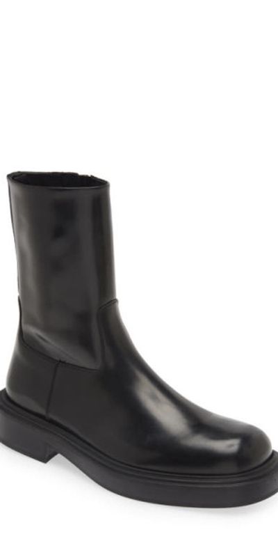 FERRAGAMO - Formia Boot in Nero Nero