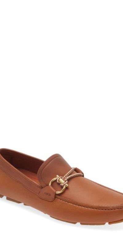 Salvatore Ferragamo Front 4 Marscapone Loafers Salvatore Ferragamo ローファー 男性 皮革 ベージュ/Mascarpone  main image 4