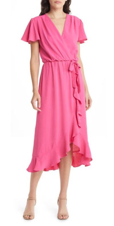 pink dresses near me Simply Me Dress (Hot Pink )