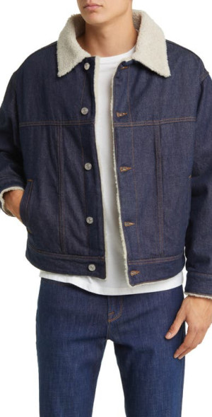 Trucker Jacket Pile Denim Jacket Patagonia M'S Pile Lined Trucker Jkt