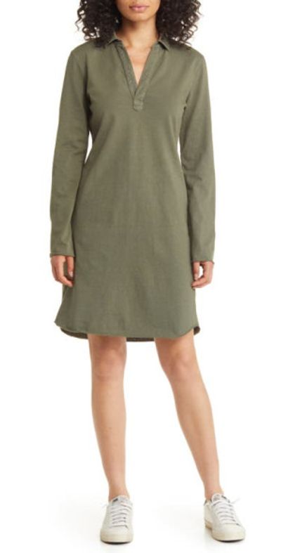 chinese dress ladies Long Sleeve Henley Neck Tunic – Christopher & Banks main image 1