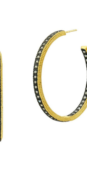 Freida Rothman Born to Shine Hoop Earring