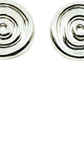 FRY POWERS FRY POWERS SUN POWERS Saucer Earrings