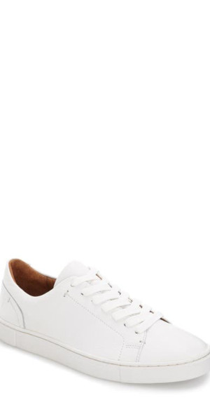 frye ivy sneaker white