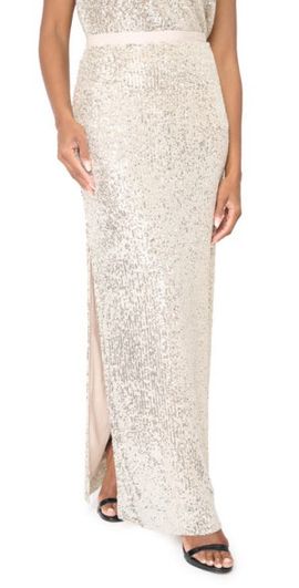 GIBSONLOOK GIBSONLOOK Sparkle Shine Sequin Maxi Skirt in Champagne at Nordstrom