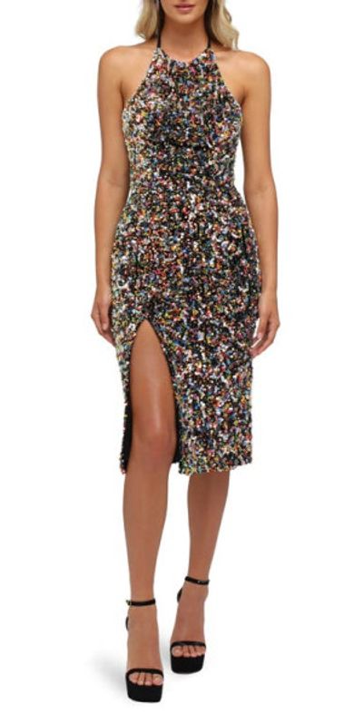 white christmas dresses Helsi Alex Dress in Fuchsia/Red main image 0