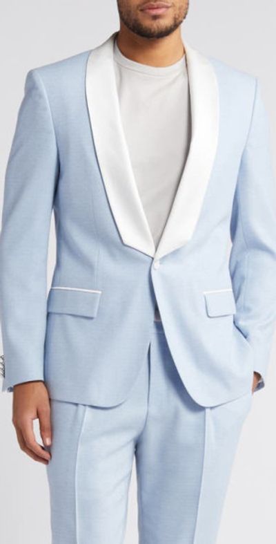 HUGO HUGO Henry Slim Fit Suit Jacket in Light Blue