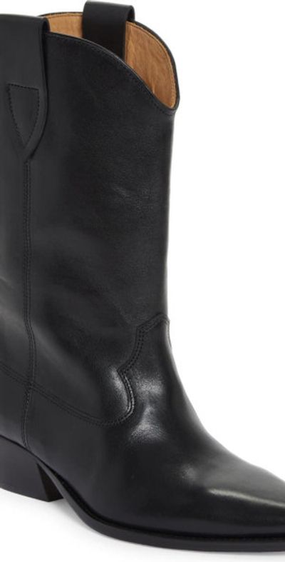 Isabel Marant Isabel Marant Duerto Western Boot in Black at Nordstrom, Size 5Us