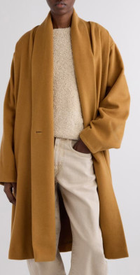 Isabel Marant Isabel Marant Elise Wool Blend Coat in Camel at Nordstrom, Size 6 Us