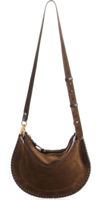 Isabel Marant Isabel Marant Oskan Soft Zipped Shoulder Bag in Bronze at Nordstrom