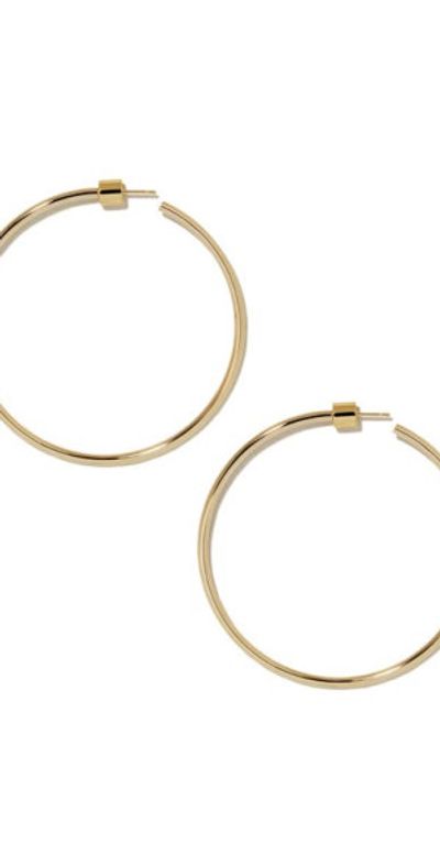 Jennifer Fisher Jennifer Fisher Thread Hoops, 2-Inch in Gold at Nordstrom