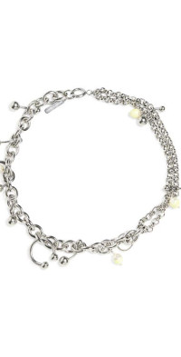 JUSTINE CLENQUET シルバー Colin ブレスレット Justine Clenquet - Silver Colin Bracelet