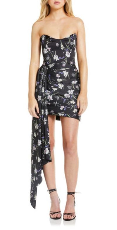 katie may chasing dawn floral mini dress Chasing Dawn Gown