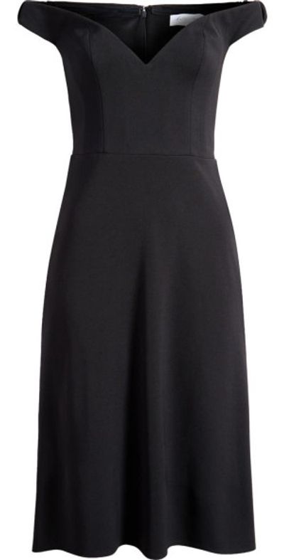off shoulder tulip dress Off Shoulder Gown with Parrot Tulip Cuff – Catherine Regehr